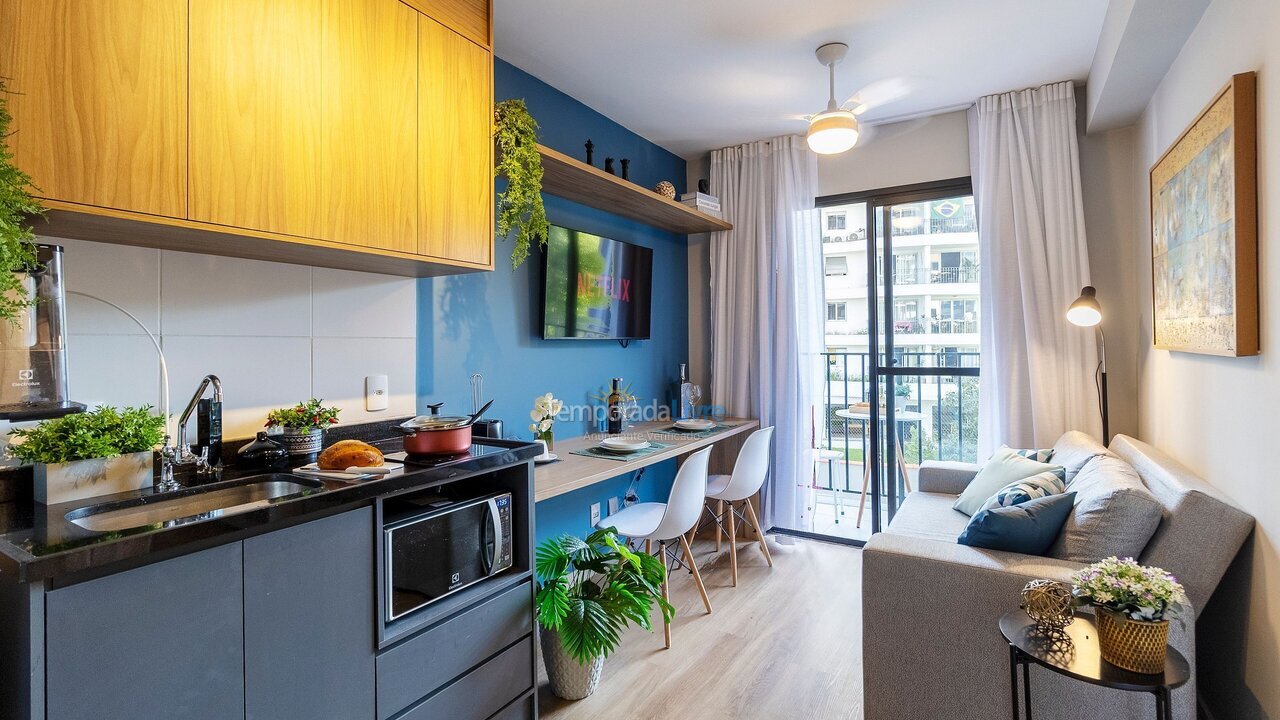 Apartamento para aluguel de temporada em São Paulo (Pinheiros)