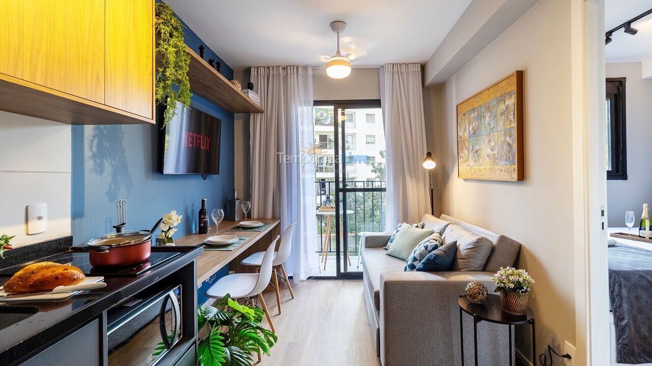 Apartamento para aluguel de temporada em São Paulo (Pinheiros)