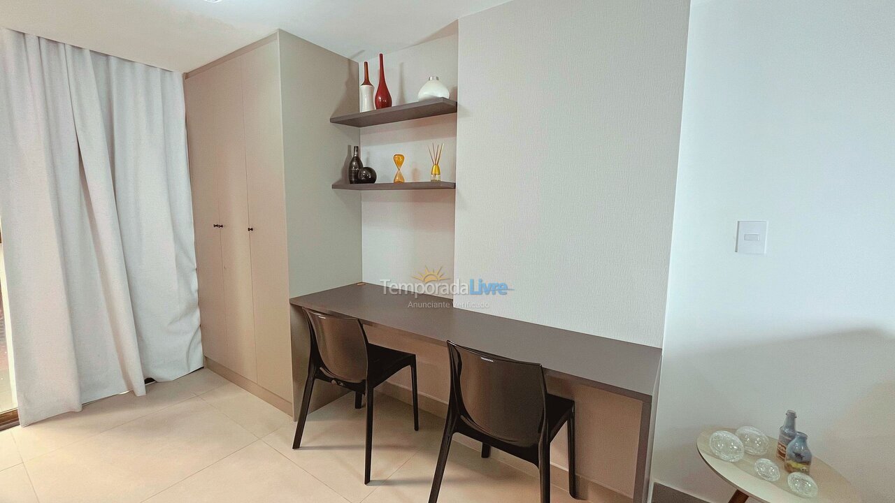 Apartamento para aluguel de temporada em João Pessoa (Cabo Branco)