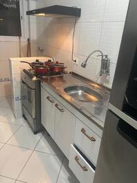 Apartamento na Praia grande Beira Mar-Vila Caiçara