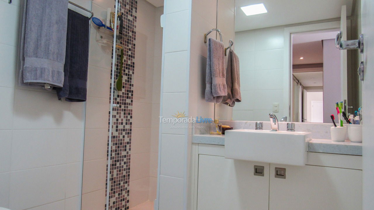 Apartamento para aluguel de temporada em Bertioga (Riviera de São Lourenço)