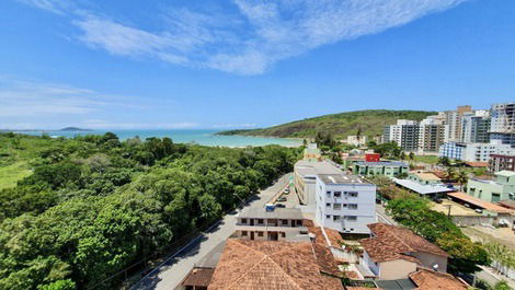 Vista da varanda para o mar