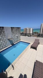 Apartment 300 meters from Maceió beach