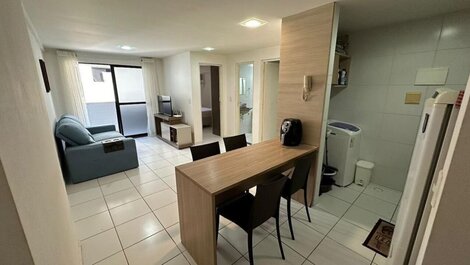 Apartment 300 meters from Maceió beach