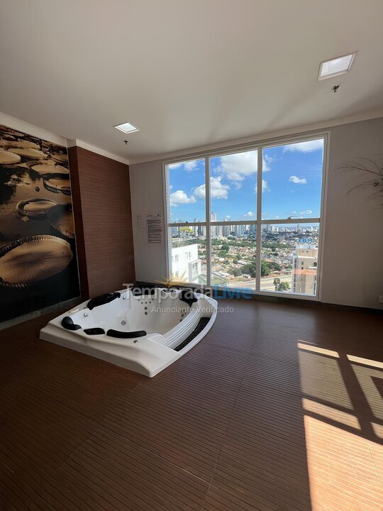 Apartment for vacation rental in Goiânia (Jardim Goias)