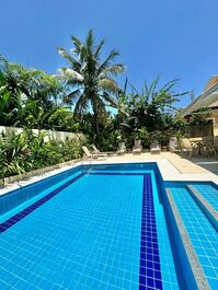 House in a gated community on Baleia beach