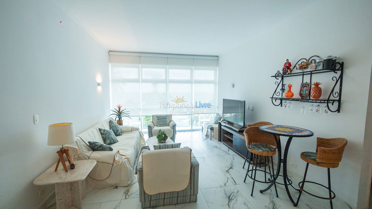 Apartment for vacation rental in Guarujá (Pitangueiras)