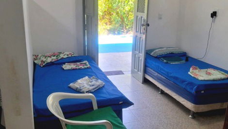 Cozy apartment near Taquary Guaibim beach, furnished for 4 people.