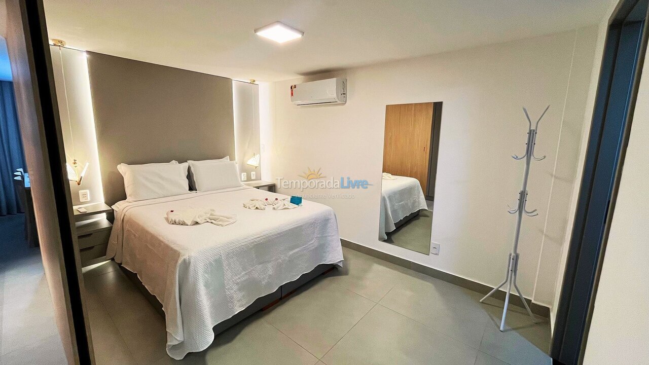 Apartamento para aluguel de temporada em João Pessoa (Cabo Branco)