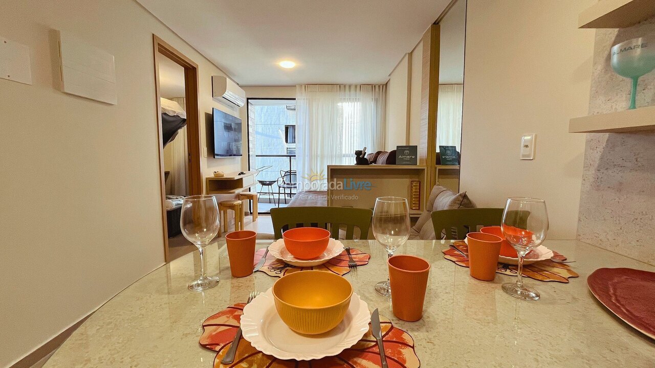 Apartamento para alquiler de vacaciones em João Pessoa (Cabo Branco)