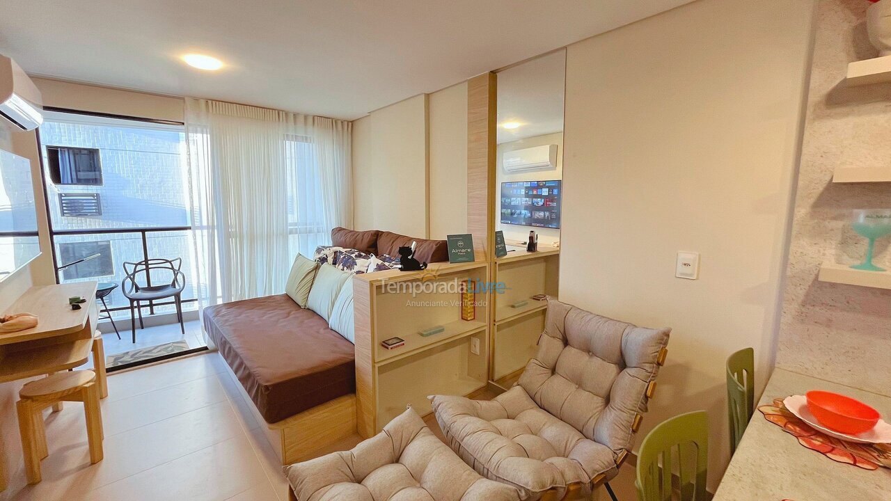 Apartamento para alquiler de vacaciones em João Pessoa (Cabo Branco)