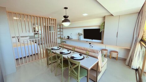 Flat FM20 Cabo Branco Seaview - By Almare