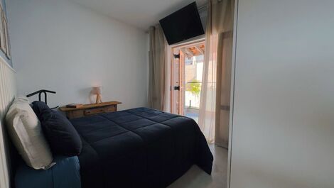 Quarto casal piso superior-ar condicionado móvel