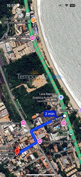Casa para aluguel de temporada em Porto Seguro (Mundai)