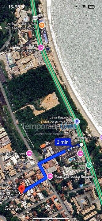 Casa para aluguel de temporada em Porto Seguro (Mundai)
