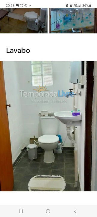 Casa para aluguel de temporada em São Sebastião (Barra do Una)