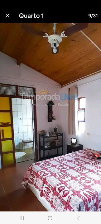 Casa para aluguel de temporada em São Sebastião (Barra do Una)