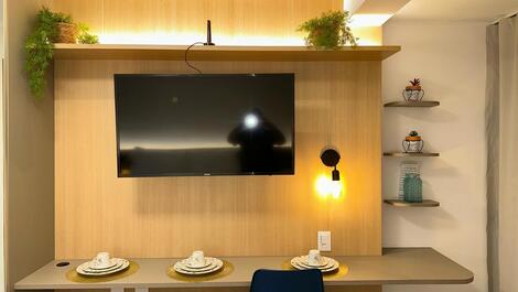 Tv e espaço café 