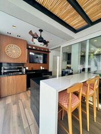 House in a condominium on Juquehy beach
