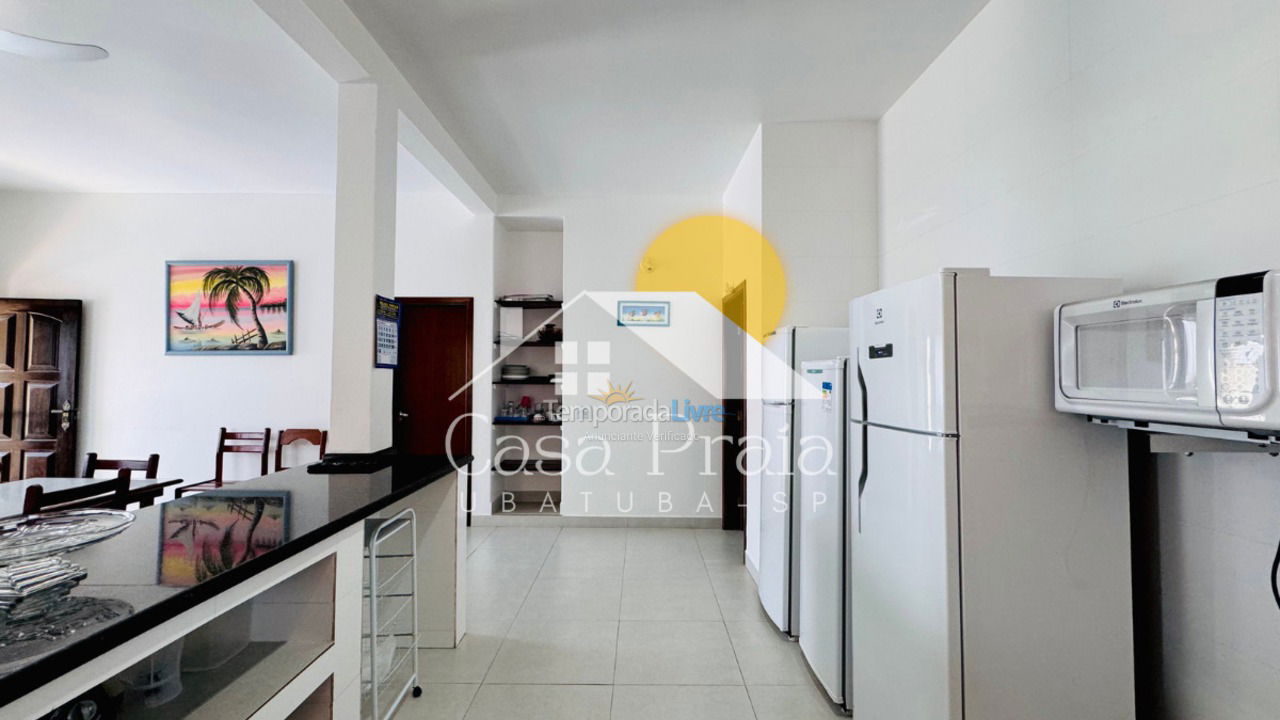 Casa para alquiler de vacaciones em Ubatuba (Praia Grande)