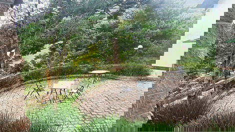 Área de descanso e lazer