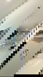 Flat 606 no Hotel Go Inn Taguatinga, reformado no Porcelanato, central