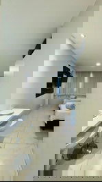 Flat 606 no Hotel Go Inn Taguatinga, reformado no Porcelanato, central