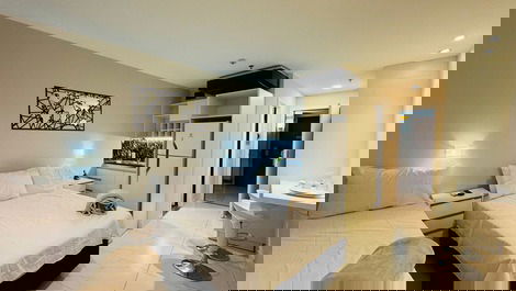 Flat 606 no Hotel Go Inn Taguatinga, reformado no Porcelanato, central