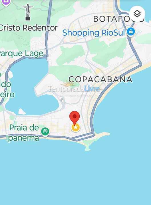 Apartamento para aluguel de temporada em Rio de Janeiro (Ipanema)
