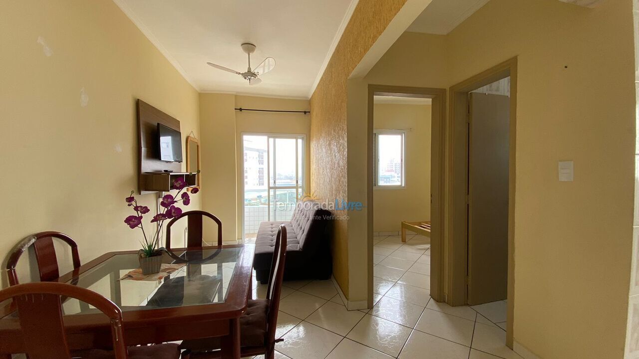 Apartment for vacation rental in Praia Grande (Vila Mirim)
