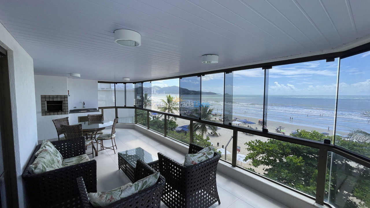 Apartamento para alquiler de vacaciones em Itapema (Meia Praia Frente Mar)