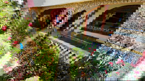 Linda Casa Temporada Praia do Morro Guarapari, Churrasqueira, Garagem