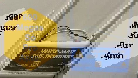 Internet própria 600 megas