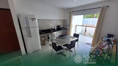 Flat Térreo com Jardim Privativo