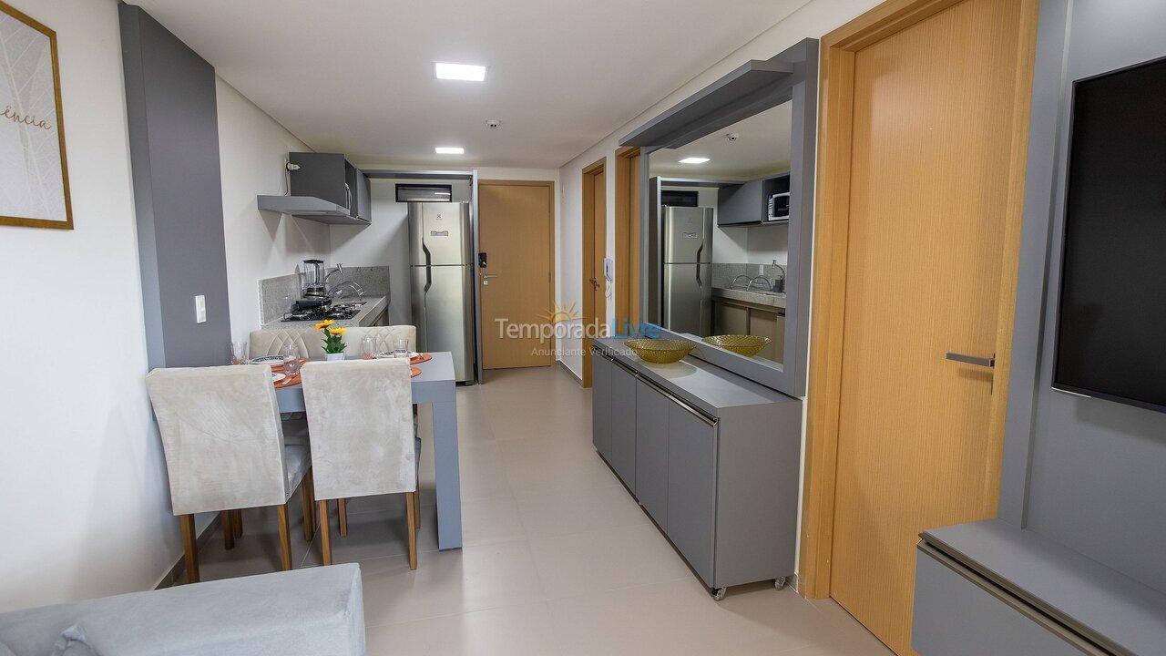 Apartamento para alquiler de vacaciones em João Pessoa (Pb Praia de Cabo Branco)