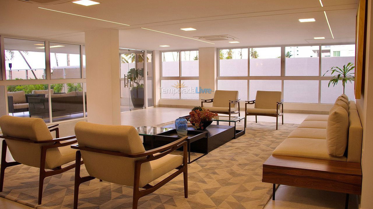 Apartamento para alquiler de vacaciones em João Pessoa (Pb Praia de Cabo Branco)