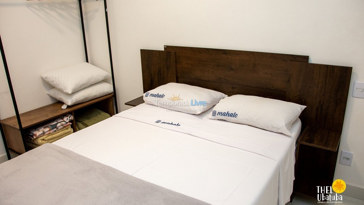 Apartment for vacation rental in Ubatuba (Toninhas)