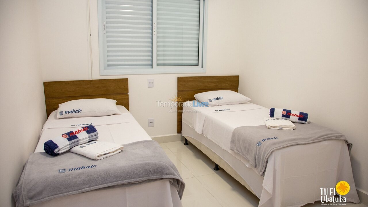 Apartment for vacation rental in Ubatuba (Toninhas)