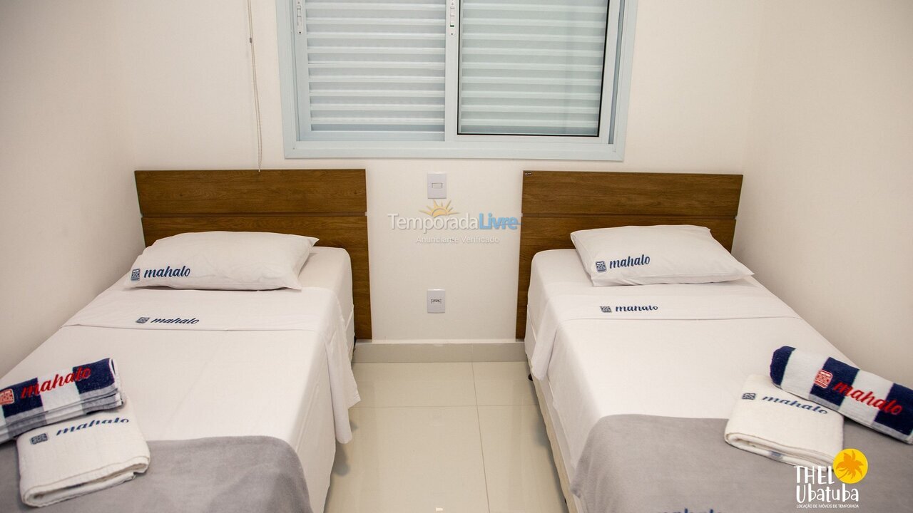 Apartment for vacation rental in Ubatuba (Toninhas)