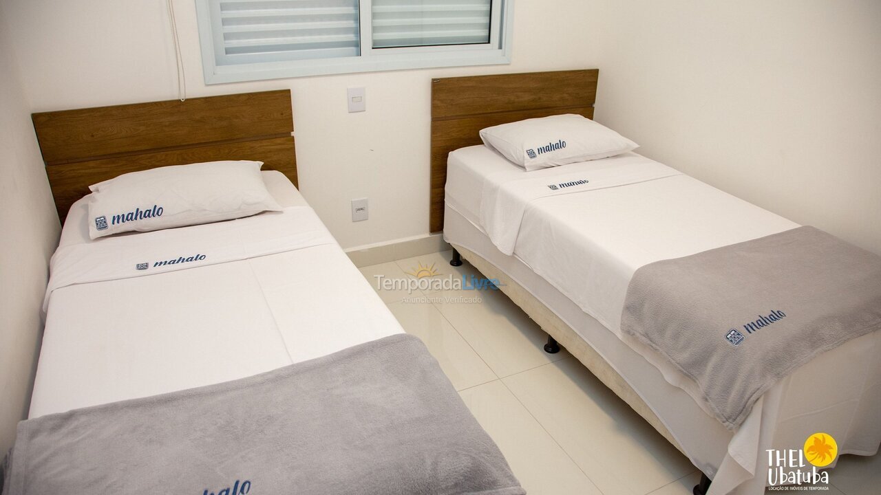 Apartment for vacation rental in Ubatuba (Toninhas)