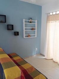 Apto decorado mobiliado coroa vermelha