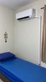 Apartamento Guarujá Pitangueiras com Ar Garagem tv a cabo e Internet
