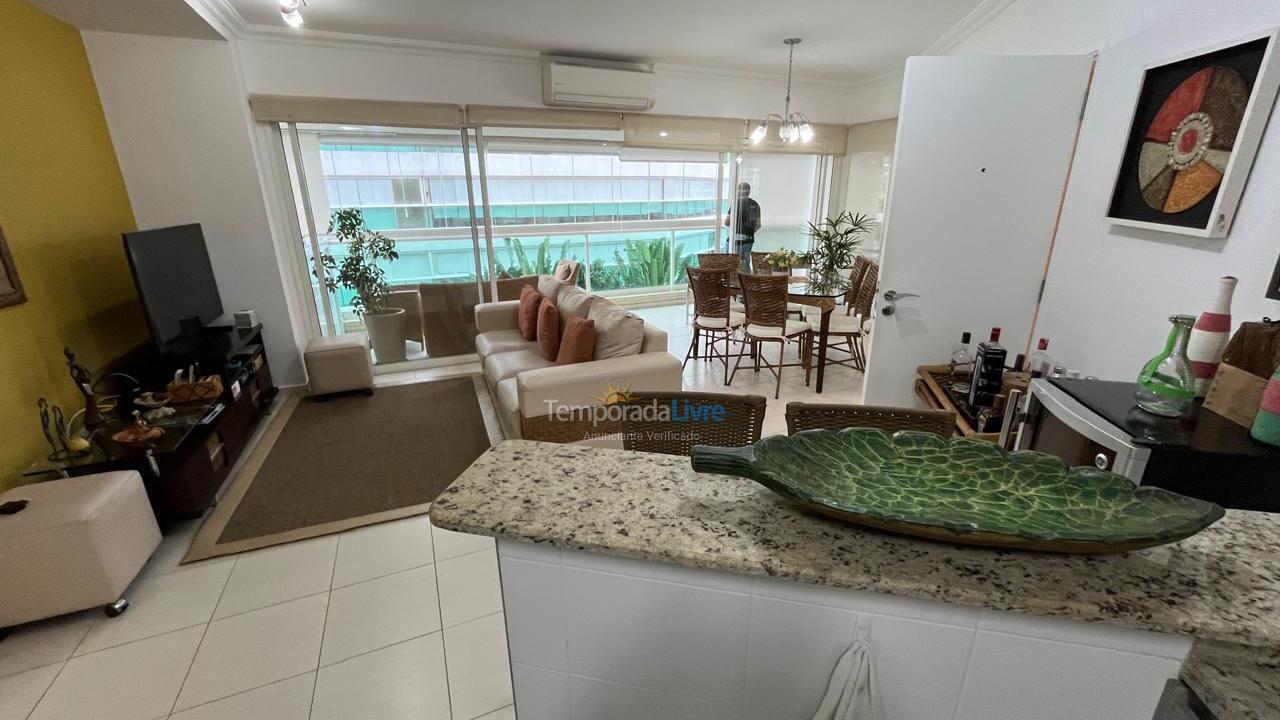 Apartamento para aluguel de temporada em Bertioga (Riviera de São Lourenço)