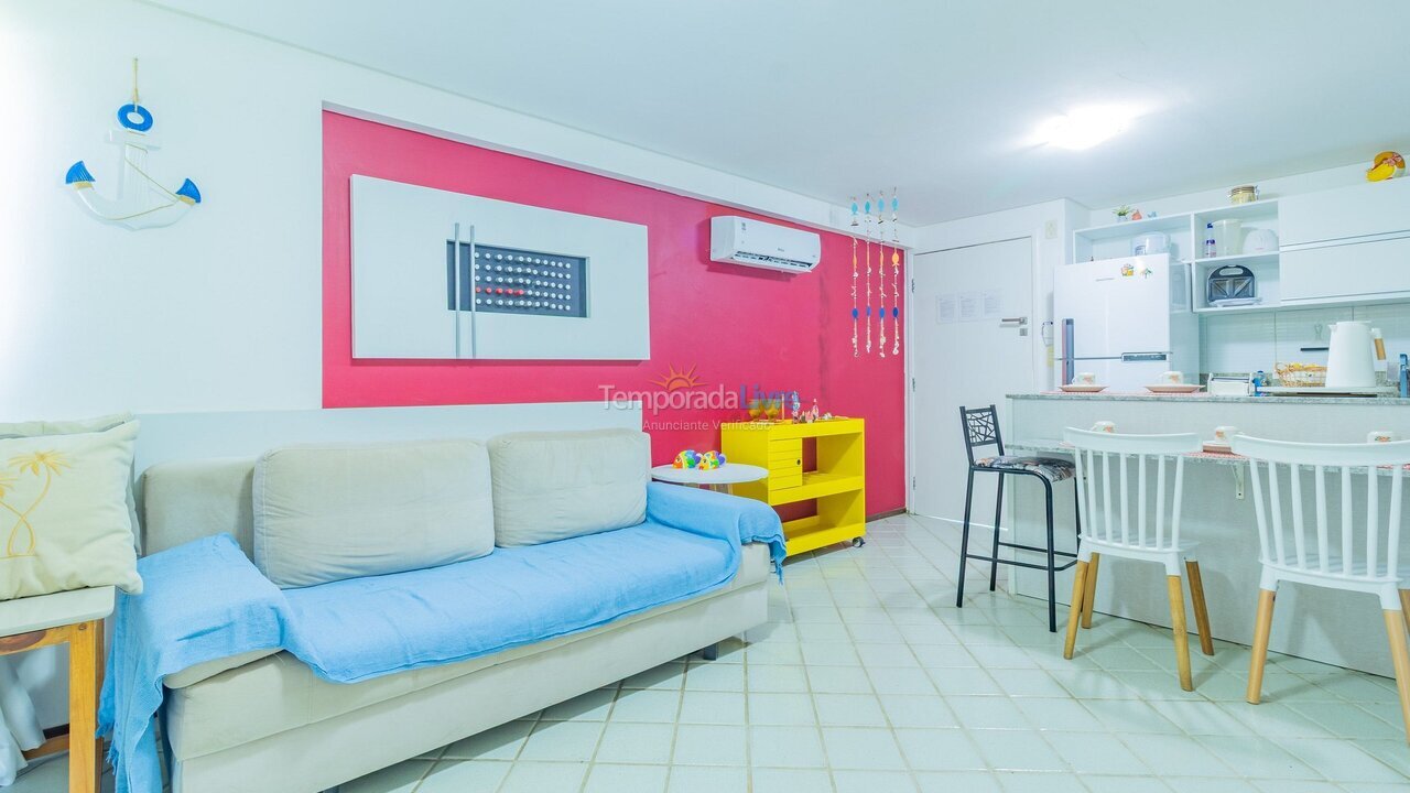 Apartamento para aluguel de temporada em Ipojuca (Praia do Cupe)
