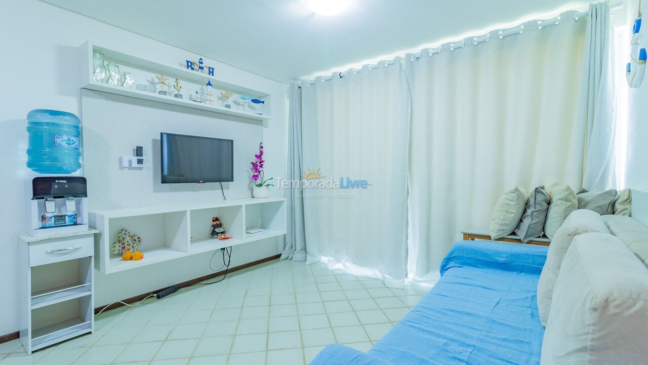 Apartamento para aluguel de temporada em Ipojuca (Praia do Cupe)
