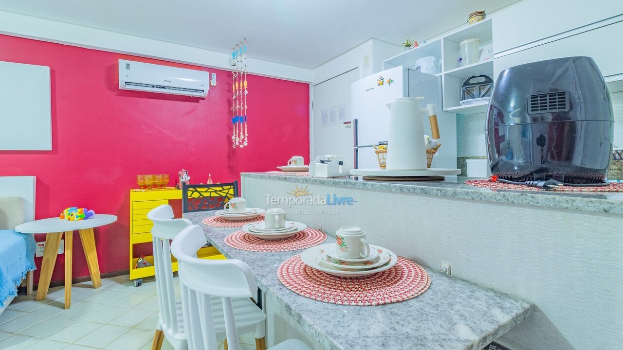 Apartamento para aluguel de temporada em Ipojuca (Praia do Cupe)