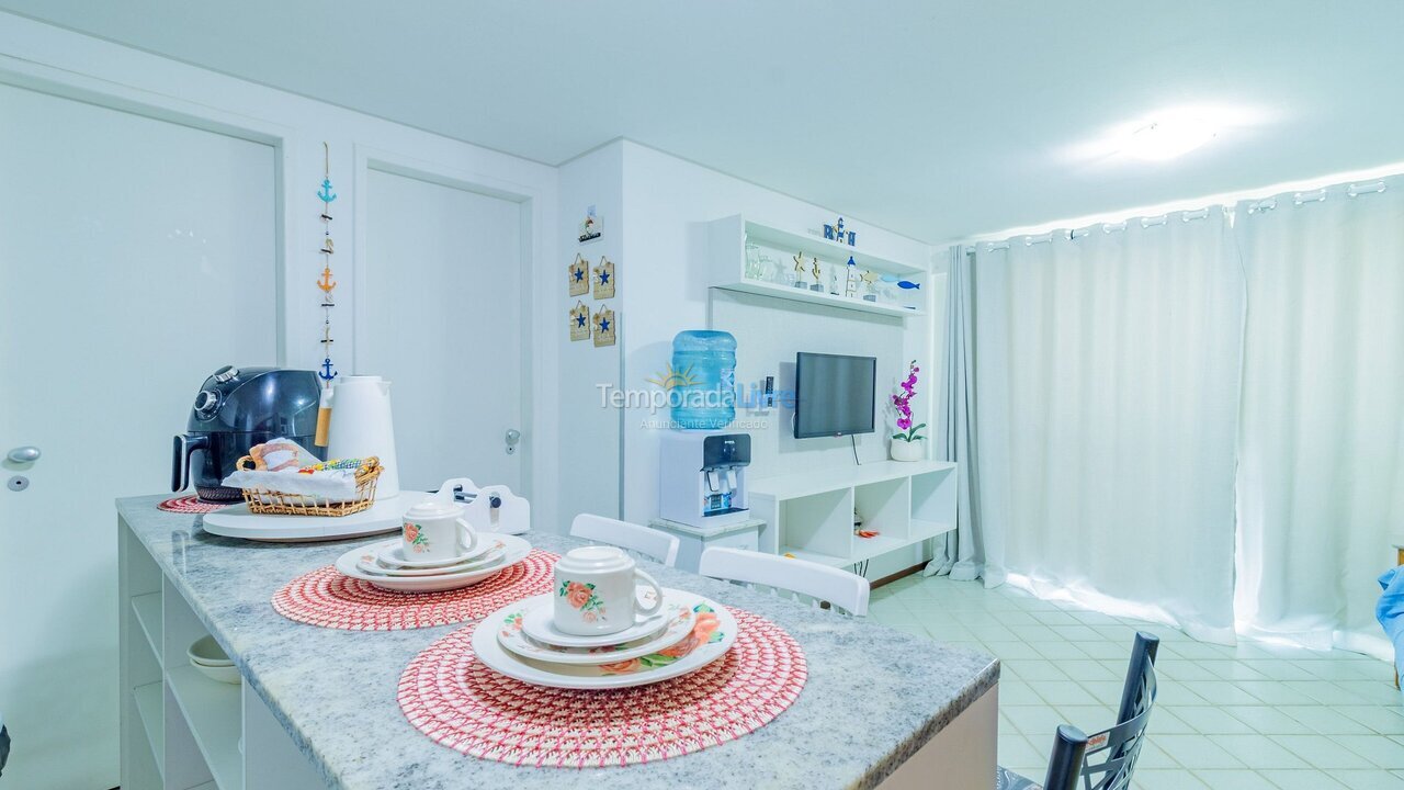 Apartamento para aluguel de temporada em Ipojuca (Praia do Cupe)