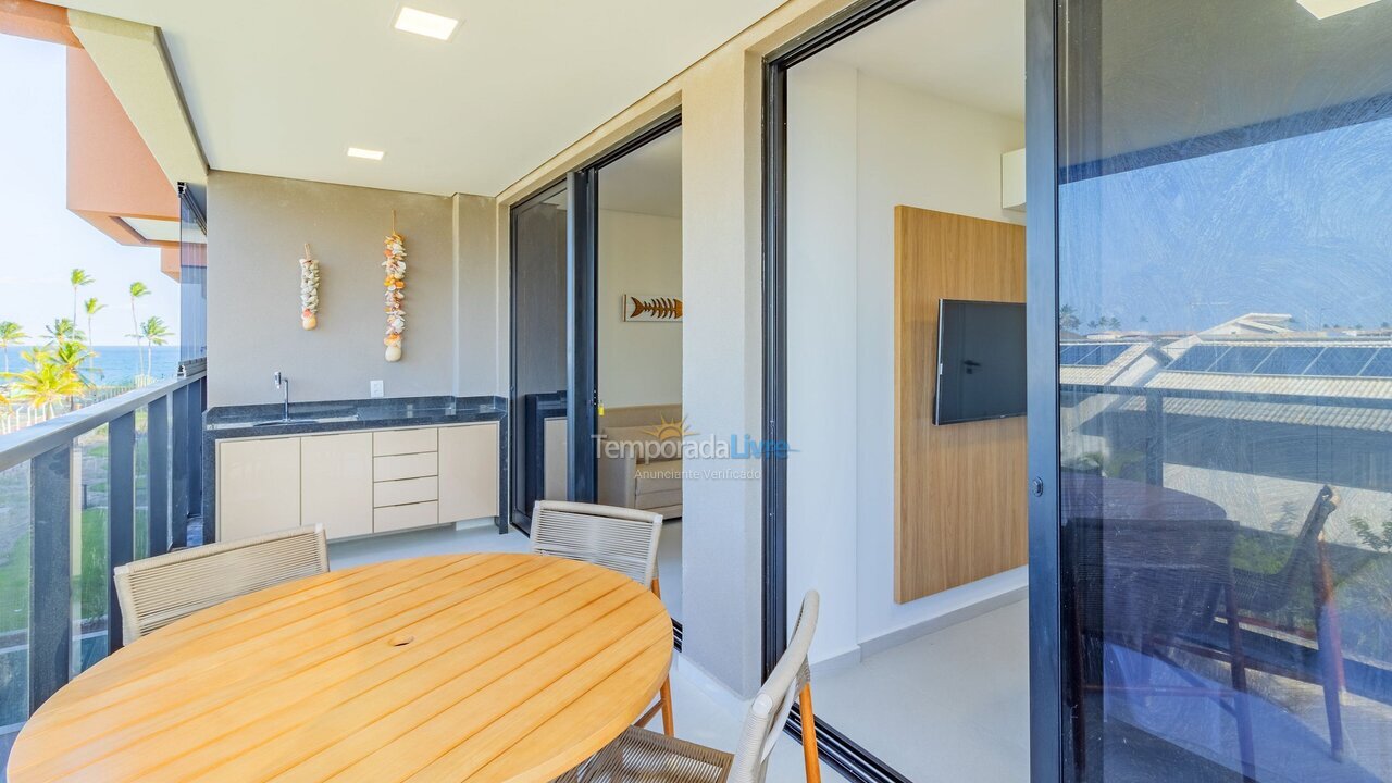 Apartamento para aluguel de temporada em Ipojuca (Pe Muro Alto)