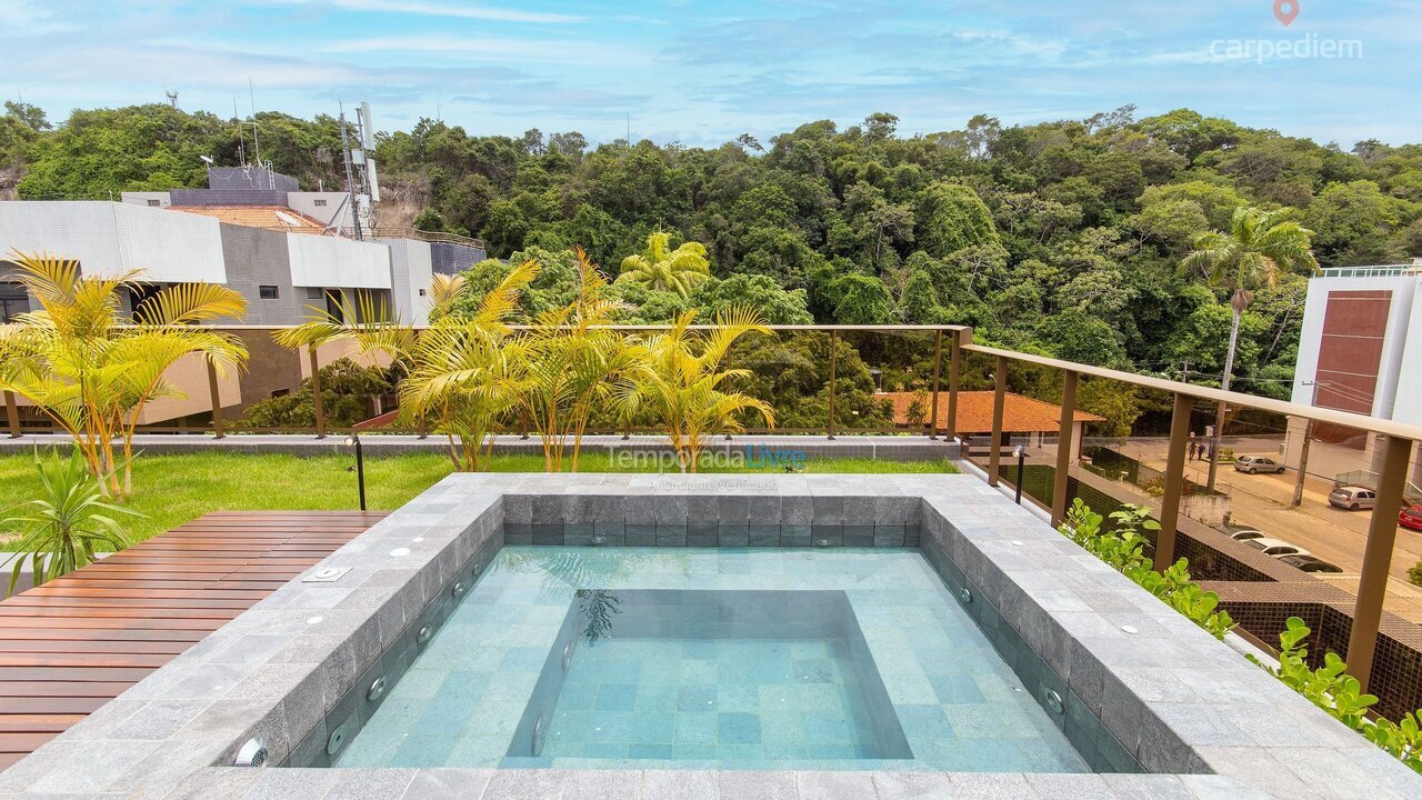 Apartamento para aluguel de temporada em João Pessoa (Pb Praia de Cabo Branco)