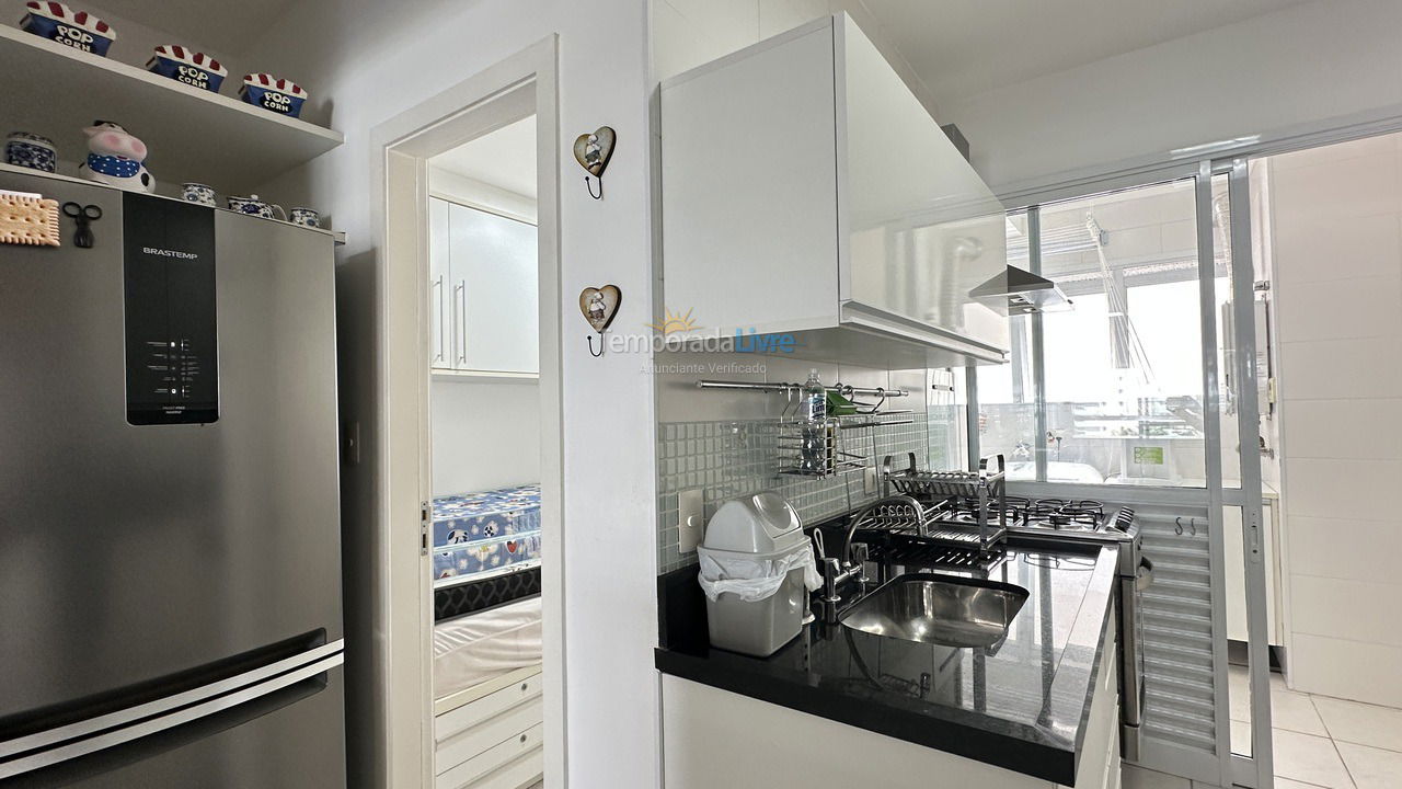 Apartamento para aluguel de temporada em Bertioga (Riviera de São Lourenço)